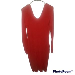 Ribbed Sweater dress